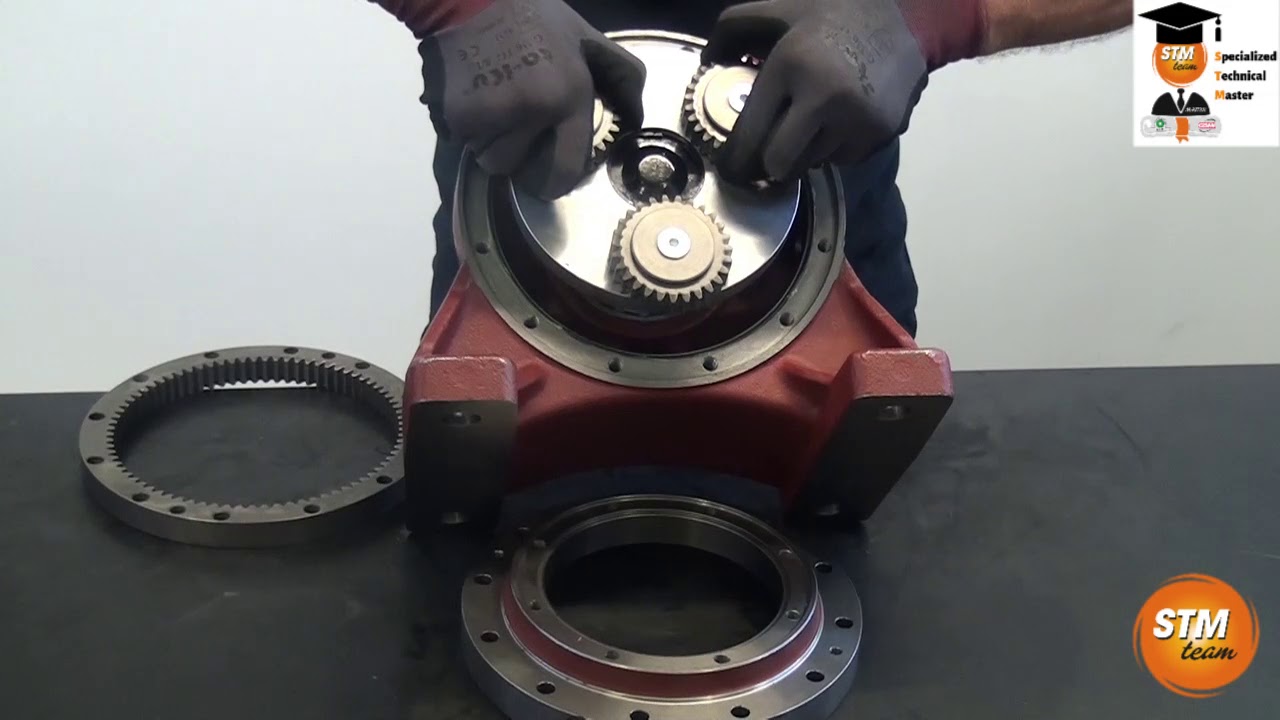 ASSEMBLING STM TEAM PLANETARY GEARBOXES WITH INPUT MOTOR FLANGE