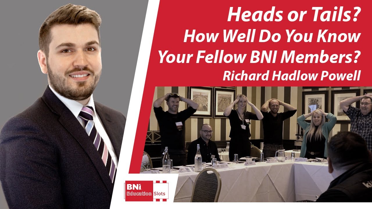 How Well Do You Know Your Fellow Members? | BNI Education Moment