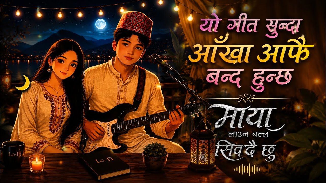 Yo Geet Sunda Aankha Aafai Band Hunchha 😴💤 | Nepali Lofi Songs | Maya Love Lofi | Night Music