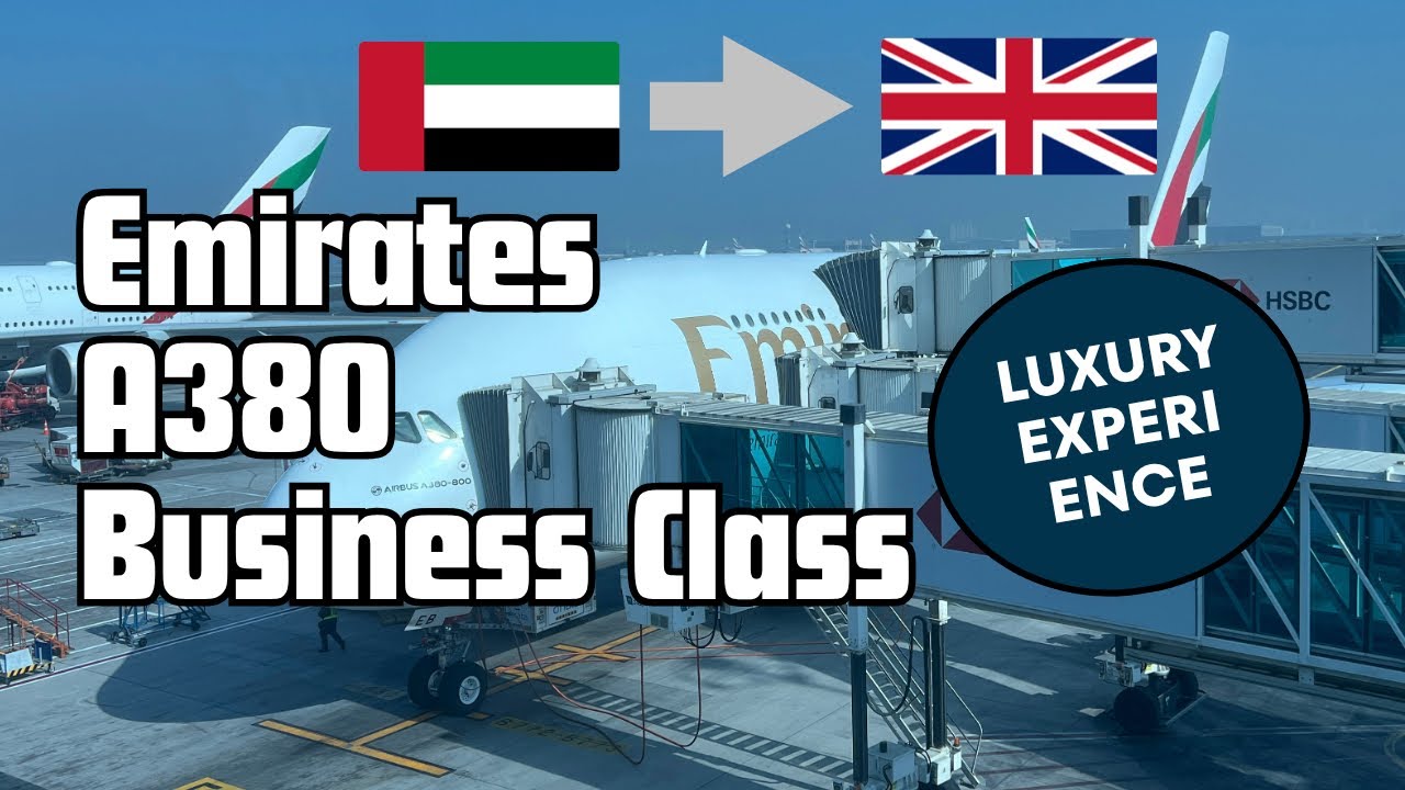 Emirates A380 Business Class Review | Dubai to London(DXB-LHR) Full experience