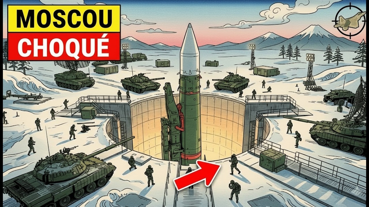 Drone révèle le site nucléaire secret de la Russie—La frappe ukrainienne fait des vagues