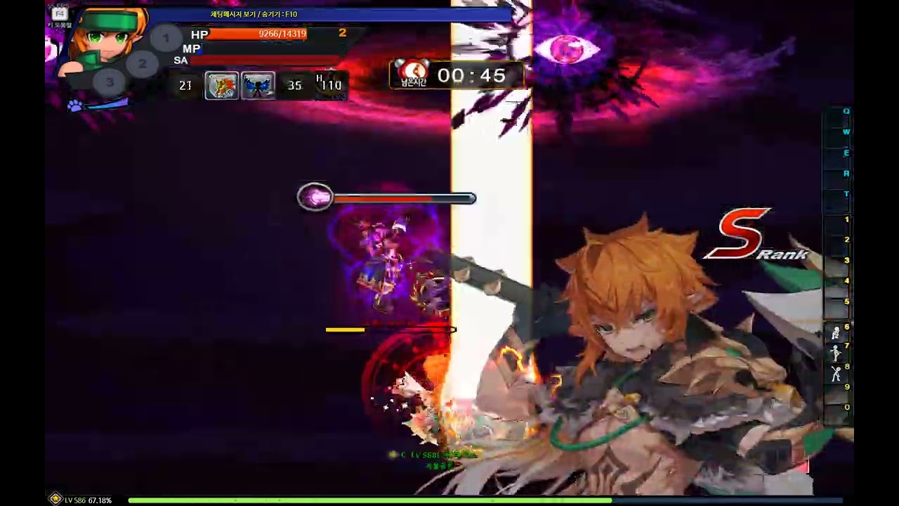 [Grand Chase Classic]Ryan Infinity Cloister Stage 4 Clear No pot/No death