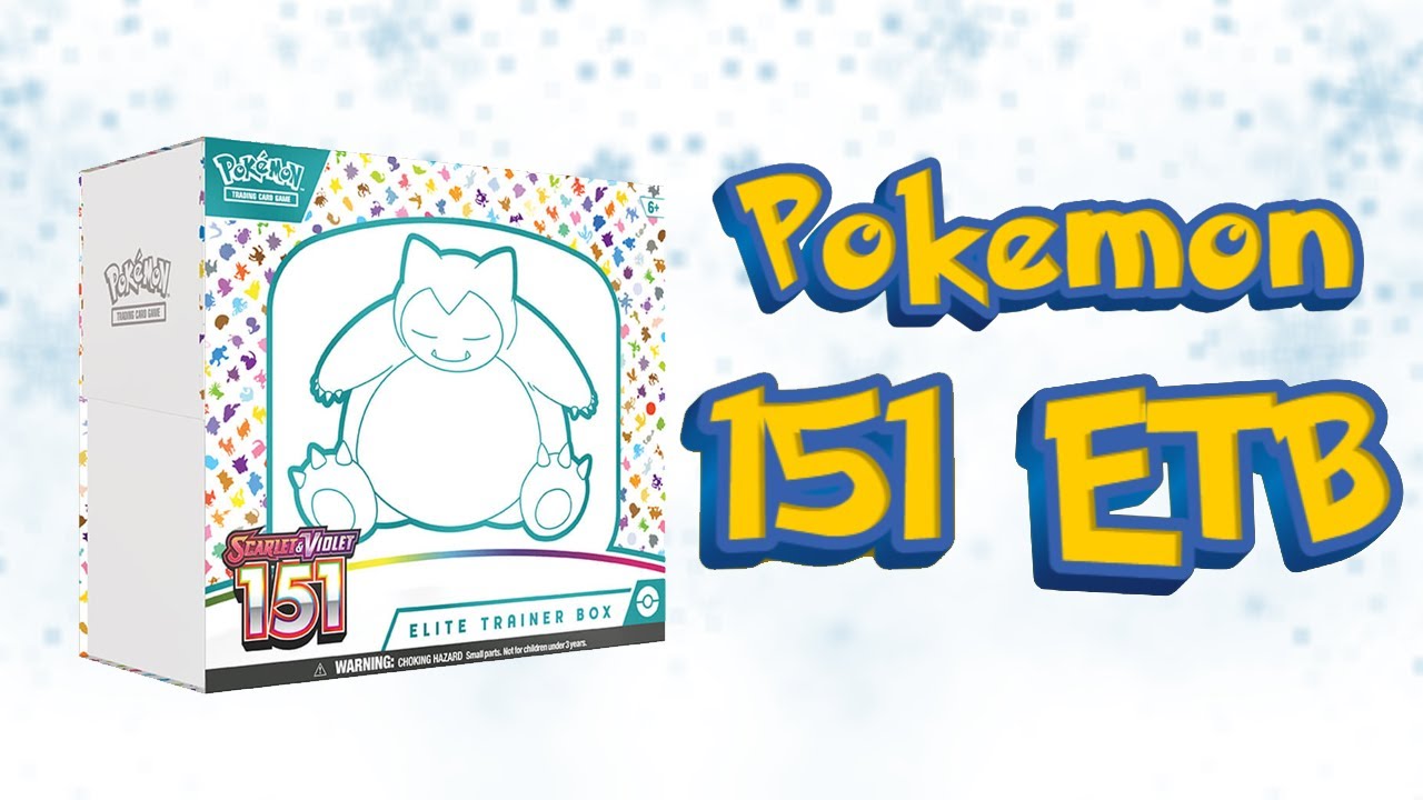Pokemon Scarlet & Violet - 151 ETB Unboxing