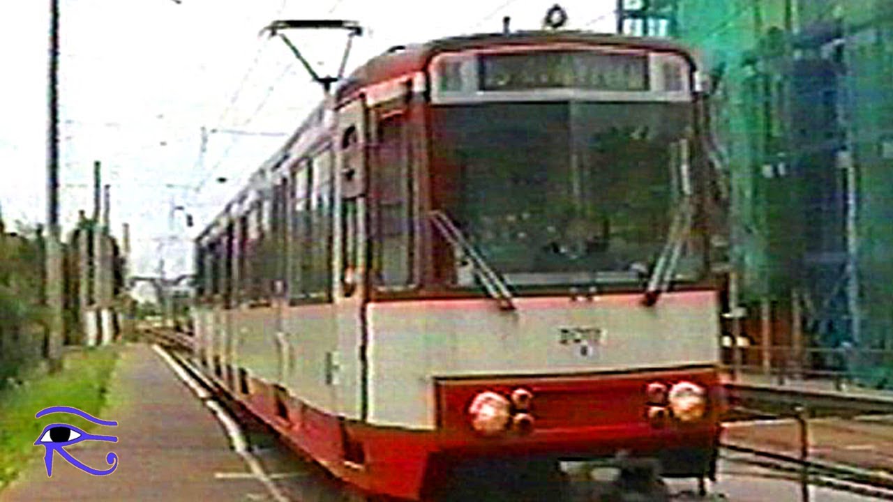 Stra&szlig;enbahn K&ouml;ln KVB Linie 3, 15 Thielenbruch 1995 D&Uuml;WAG B100S