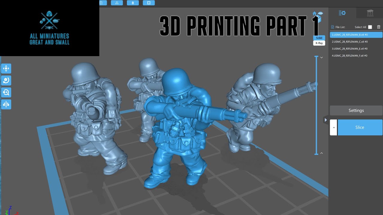 3D Printing WW2 Miniatures - March to Hell