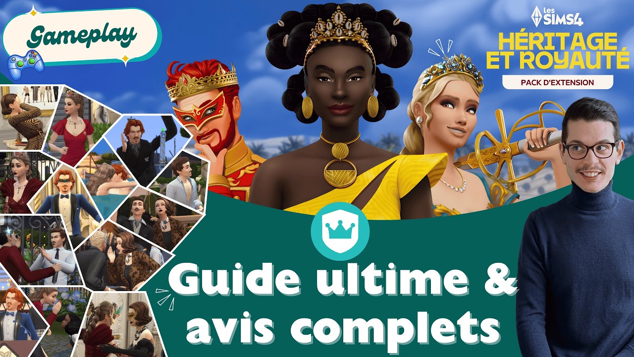 Les Sims 4 Héritage & Royauté : TOUT ce qu'il faut savoir sur le gameplay 👑🎮