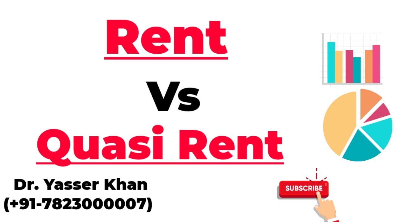Rent Vs Quasi Rent | Rent | Quasi Rent | Economics | Microeconomics | UGC | UPSC | CUET |