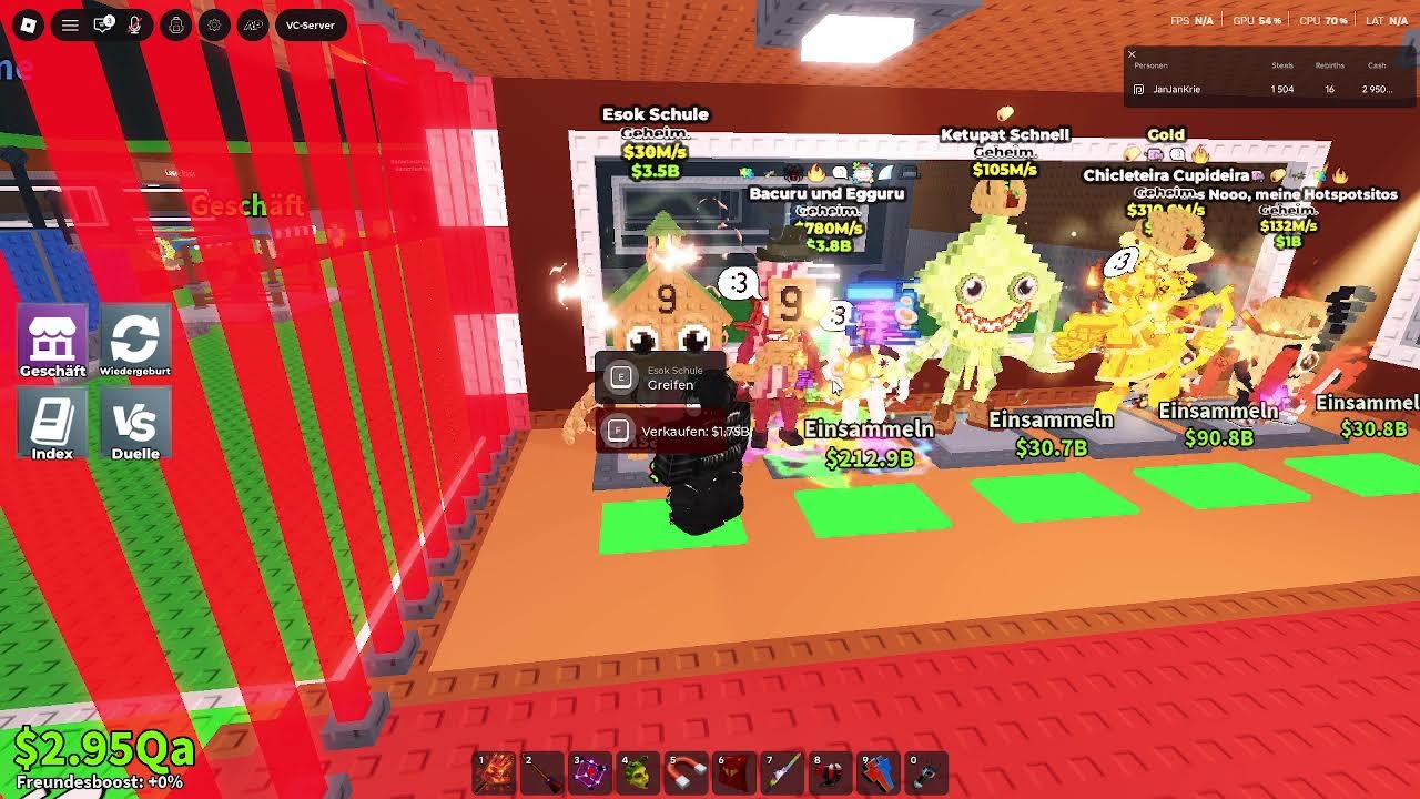 KOMMT ALLE REIN  TRADEN IN STEAL A BRAINROT