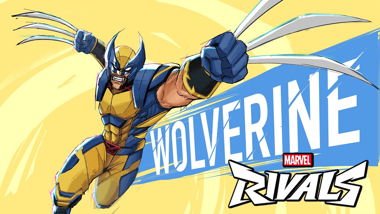 DRAWING Deadpool and Wolverine In The Style of MARVEL RIVALS
