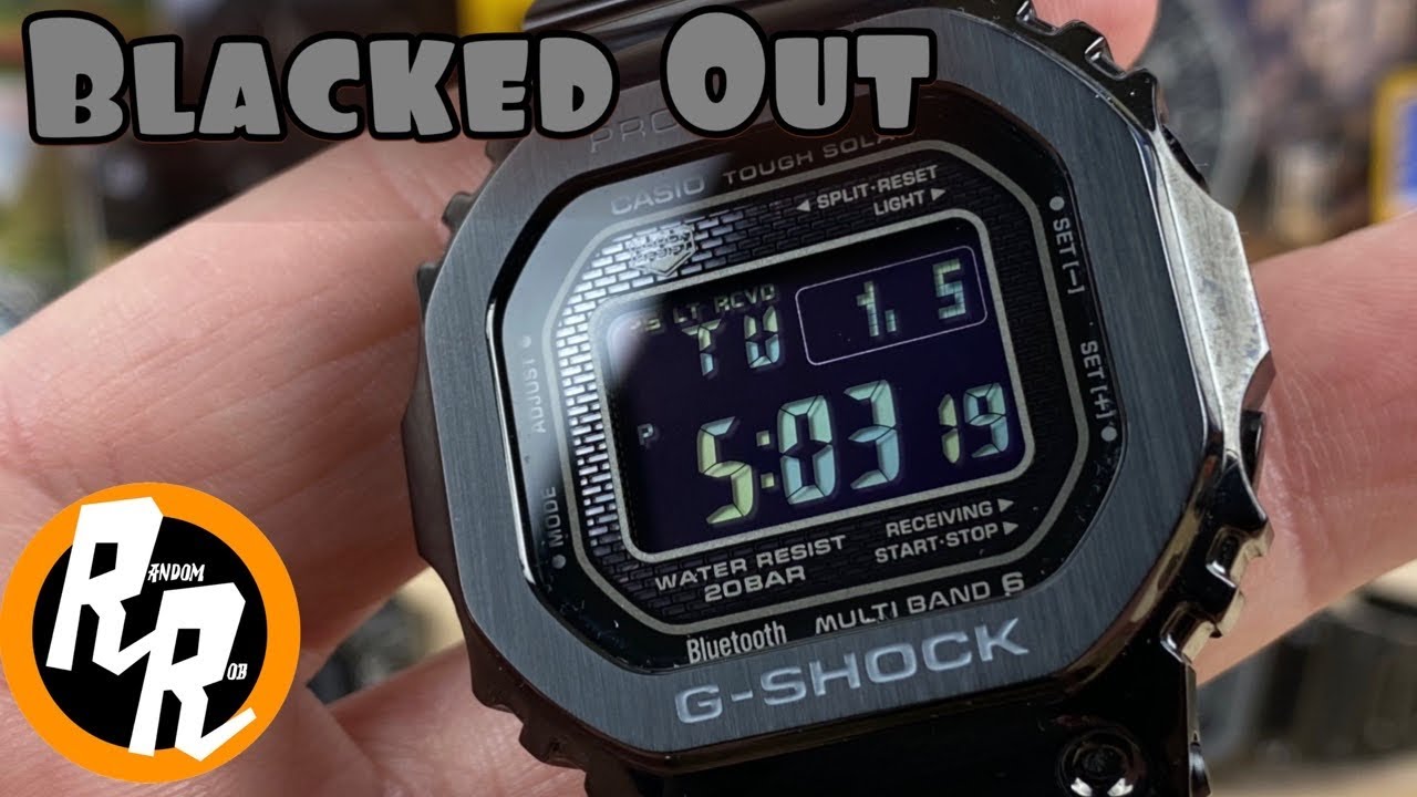 G-Shock gmw-b5000gd-1 all black