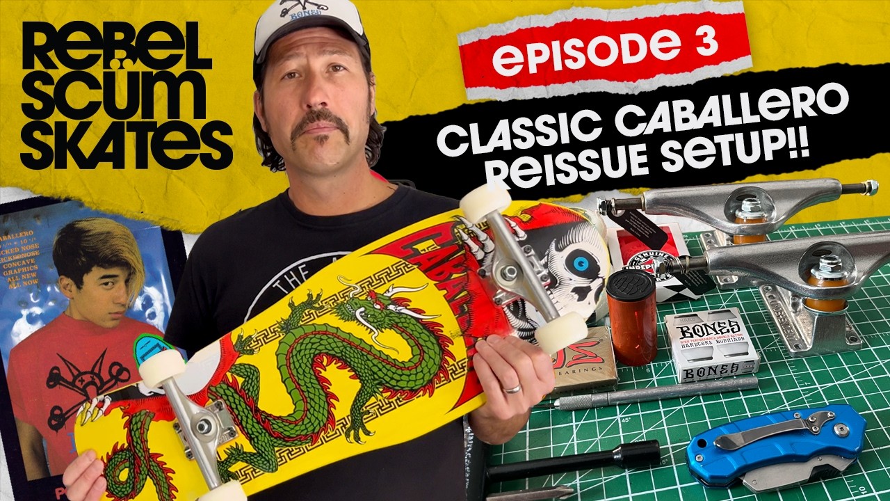 Rebel Scum Skates Ep3 - Classic Caballero Re-issue Setup