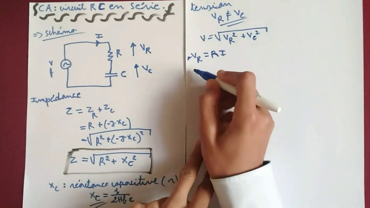 courant alternatif | circuit RC série (darija)
