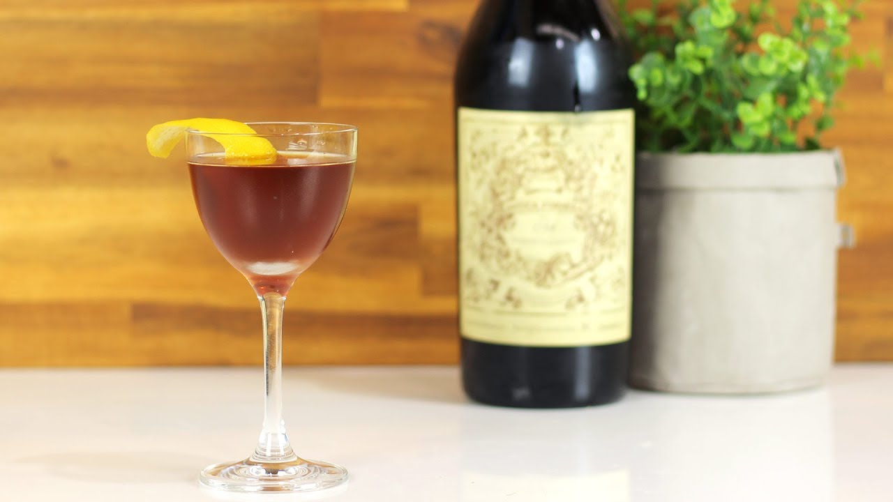 REMEMBER THE MAINE - a Manhattan and Sazerac lovechild?