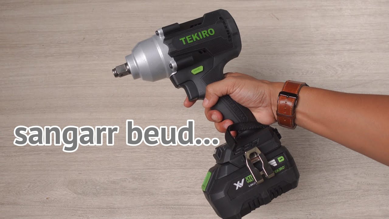 raja kunci shock bikin cordless impact? bgini kualitasnya! - TEKIRO CD-IW2181 CORDLESS IMPACT WRENCH