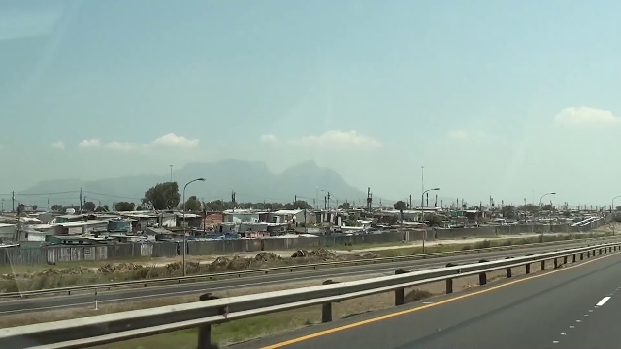 Driving in South Africa : NOT the recommeded route from Cape Town Airport to south peninsula.