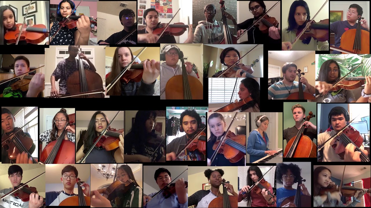 A Million Dreams, performed by the Collins Hill High School Orchestra Seniors, Class of 2020