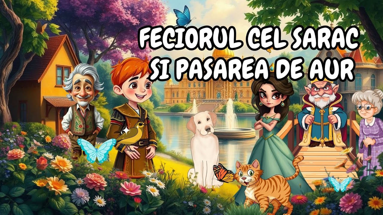 👑 Feciorul cel Sărac și Pasărea de Aur | Povesti pentru copii | Basme | Povesti Populare 👑