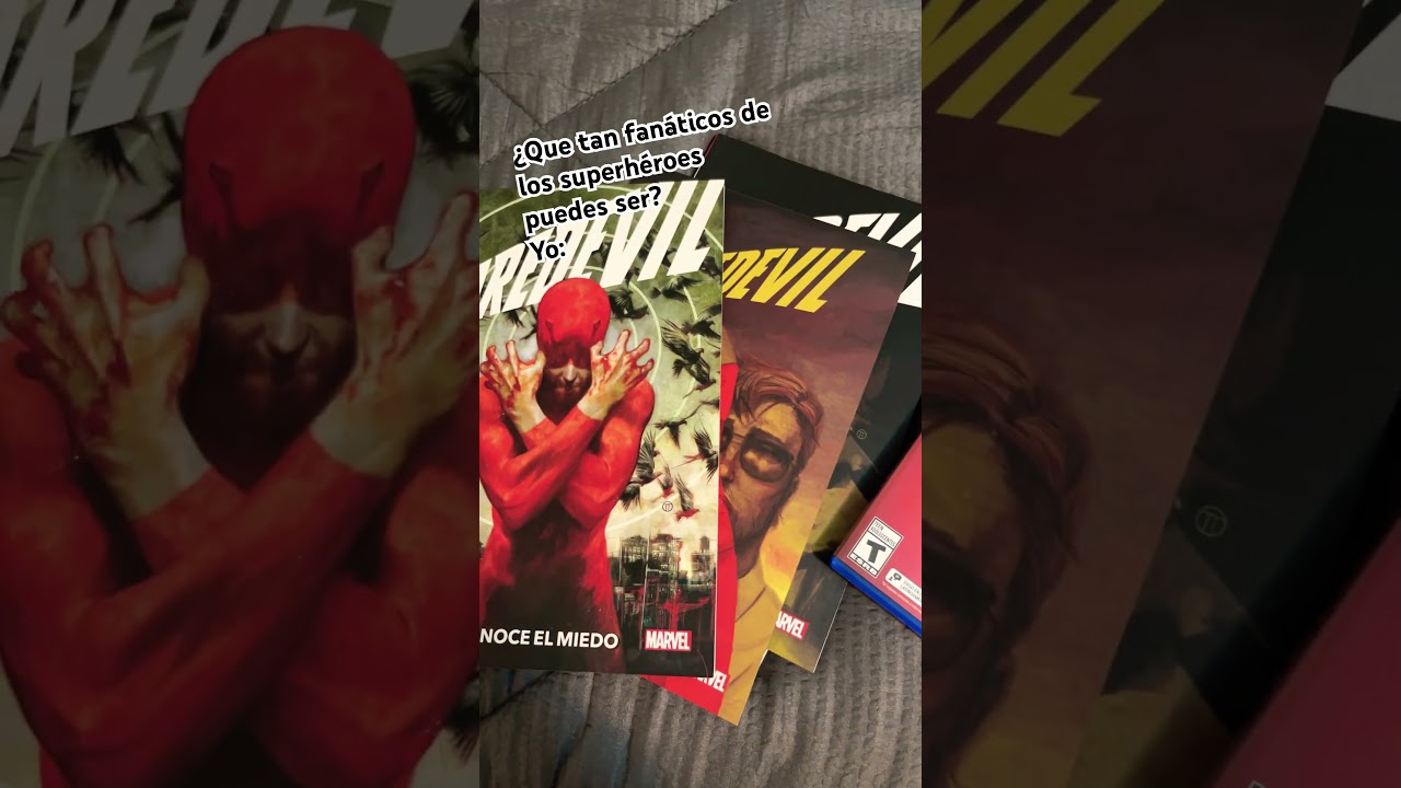 Un gran fan&aacute;tico #superman #daredevil #comics