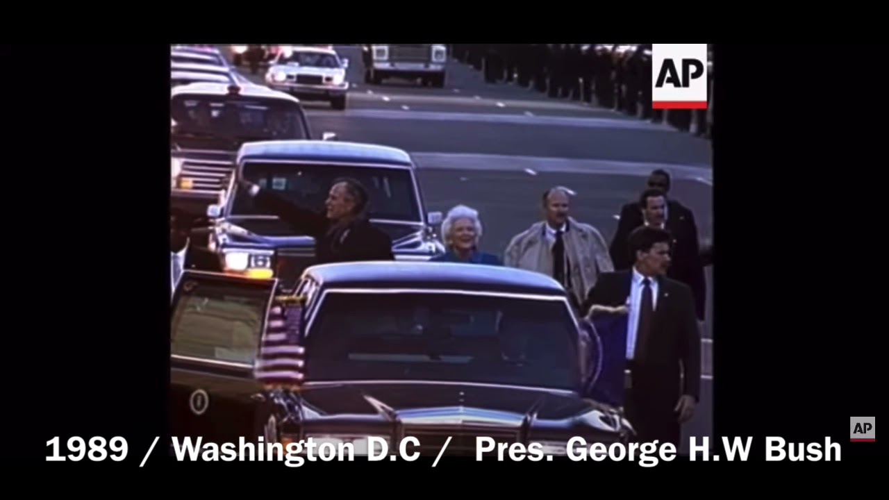 Evolution of United States Presidential motorcades (1941-2021)