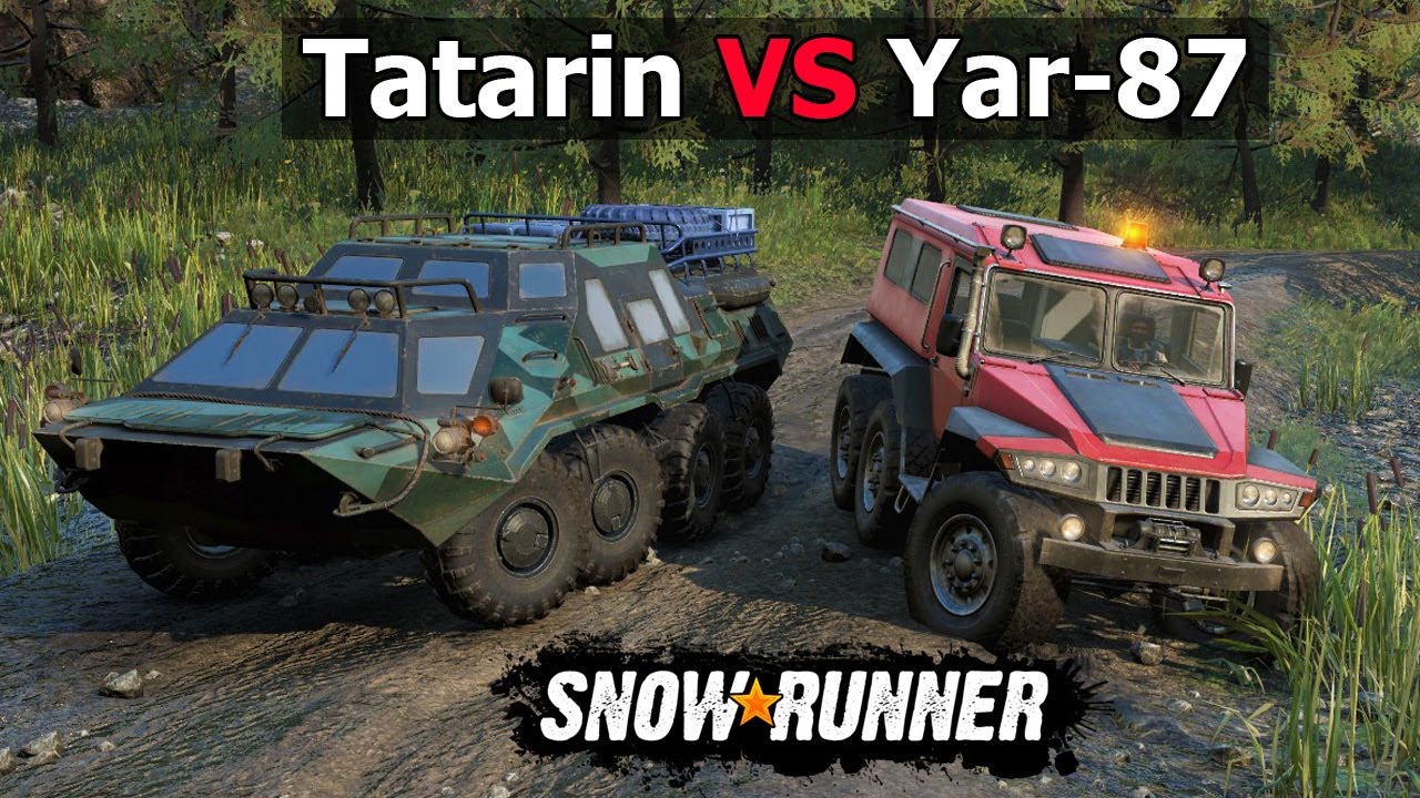 Snowrunner - Tatarin TUZ 420 vs YAR 87 | Which scout is better?
