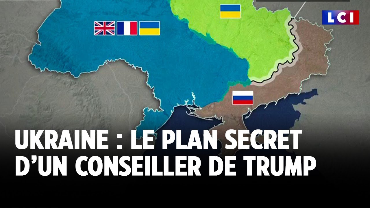 Le plan secret d'un conseiller de Donald Trump sur une partition de l'Ukraine｜LCI