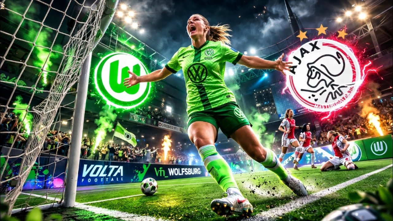 VOLTA FOOTBALL FRAEUN-BUNDESLIGA VFL WOLFSBURG VS AJAX. EWA PAJOR HERO AGAIN?!?!