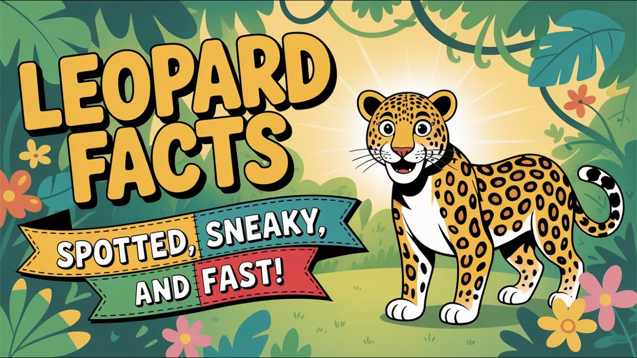 How Do Leopards Sneak So Quietly? | Leopard Facts for Kids