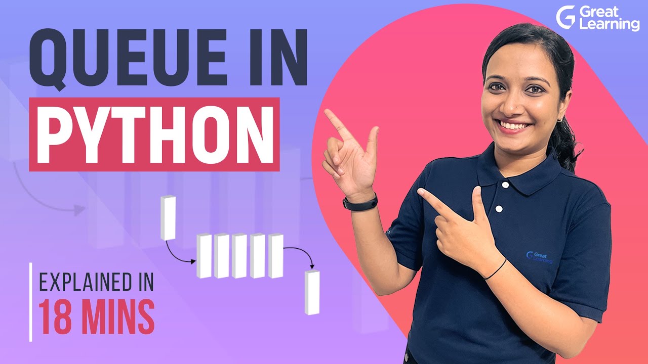 Queue in Python | Data Structure in Python | Python Tutorial | Great Learning