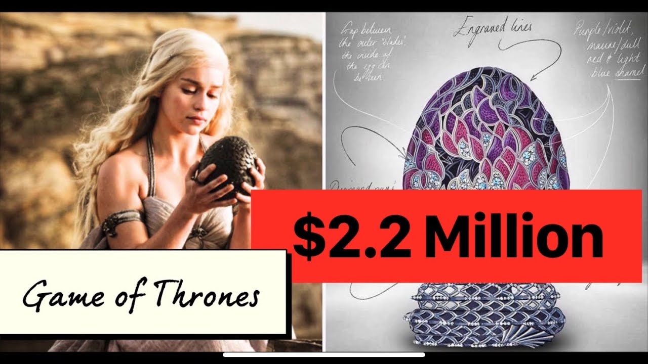 This ‘Game of Thrones’ Fabergé Dragon Egg Costs $2.2M