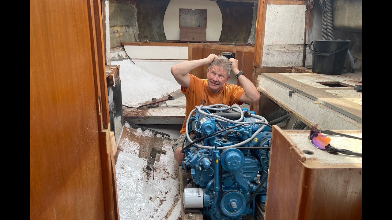 Fisher 30 motorsailer Ep 11 - Engine dilemma