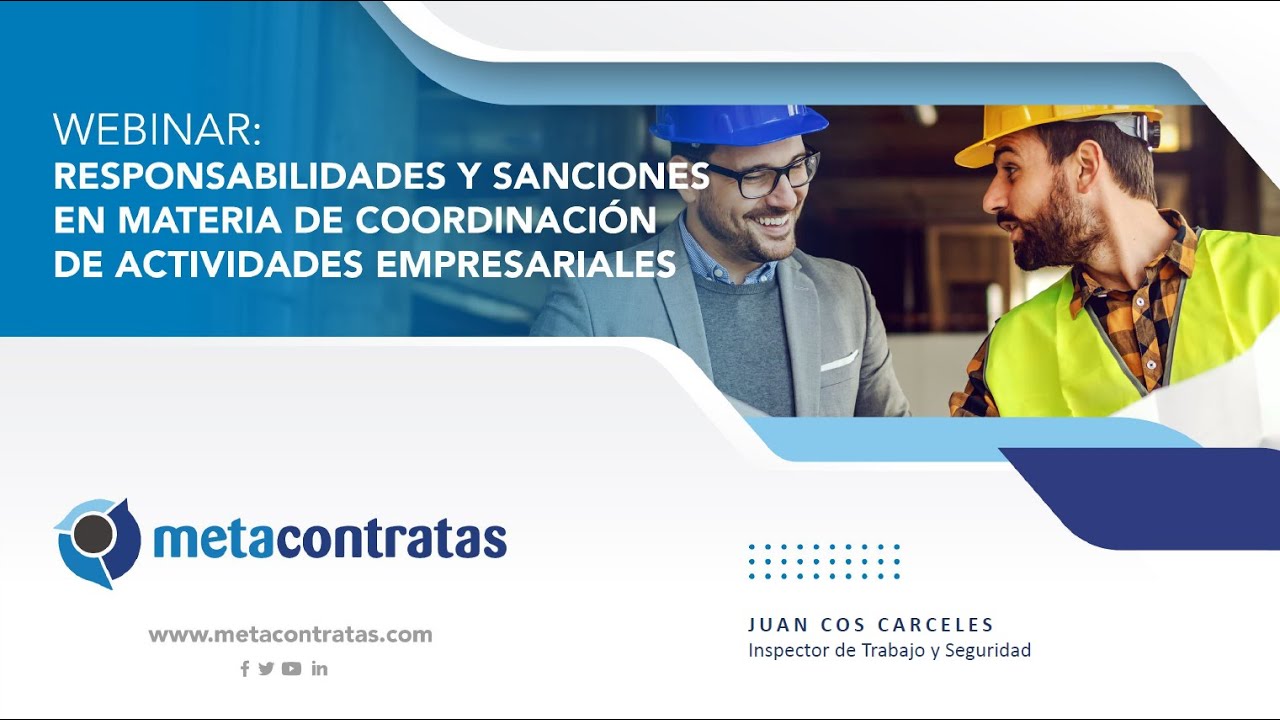 Responsabilidades y sanciones en materia de Coordinación de Actividades Empresariales