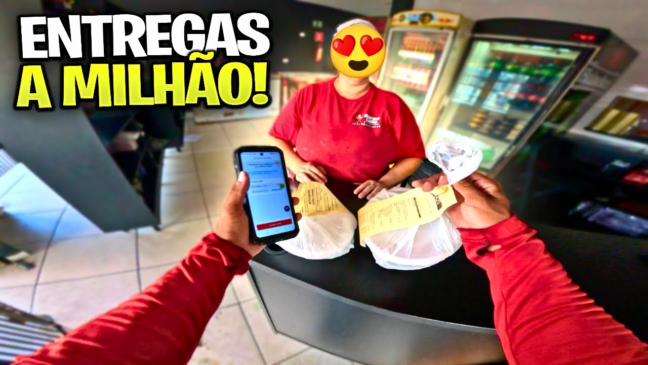 PAGANDO O ALUGUEL COM AS ENTREGAS EM DOIS DIAS! 🍔🚀