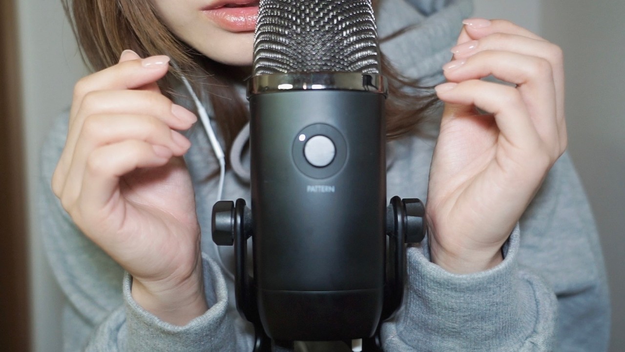 BLUE Yeti X マイクテスト｜梵天/ネイルタッピング/囁き【睡眠導入ASMR】