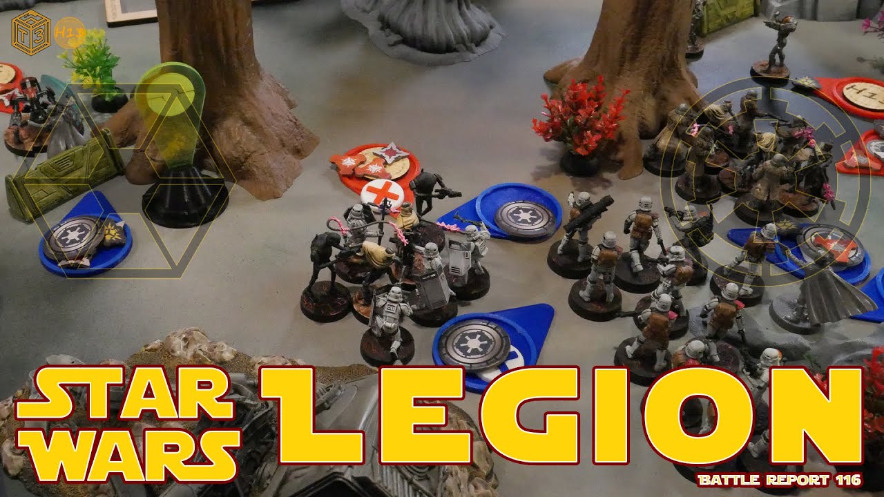 Star Wars Legion Battle Report 116 - Separatist vs Empire Tour of Duty
