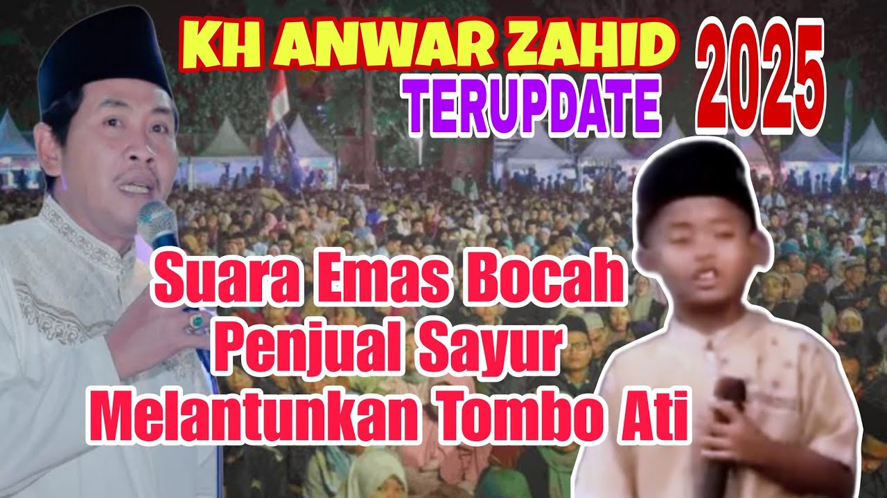 VIRAL 🔥ABAH ANZA HERAN, ANAK PENJUAL SAYUR PUNYA SUARA EMAS MELANTUNKAN TOMBO ATI