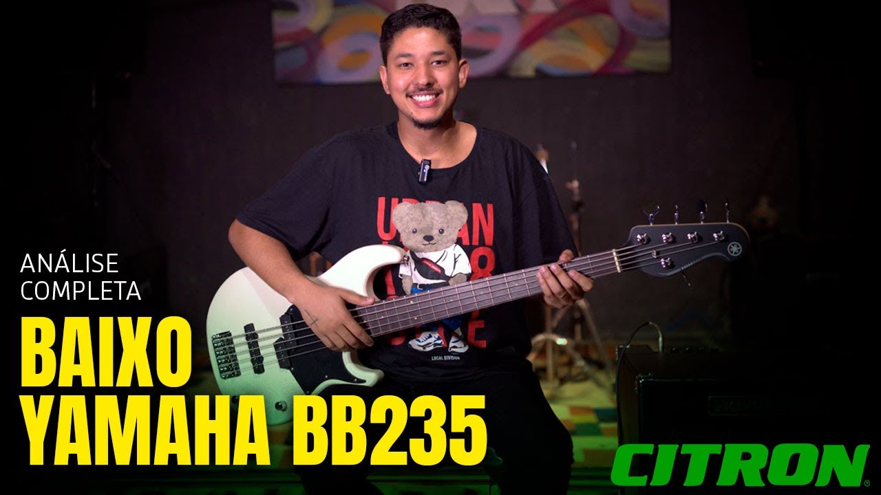 CONTRABAIXO YAMAHA BB235 - ANÁLISE COMPLETA