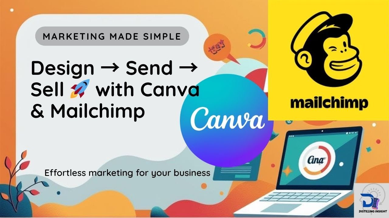Email Campaign Made Easy with Canva + Mailchimp | Create, Design & Send Like a Pro!