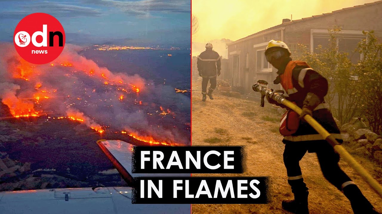 Wildfire Tears Through Southern France Leaving One Dead