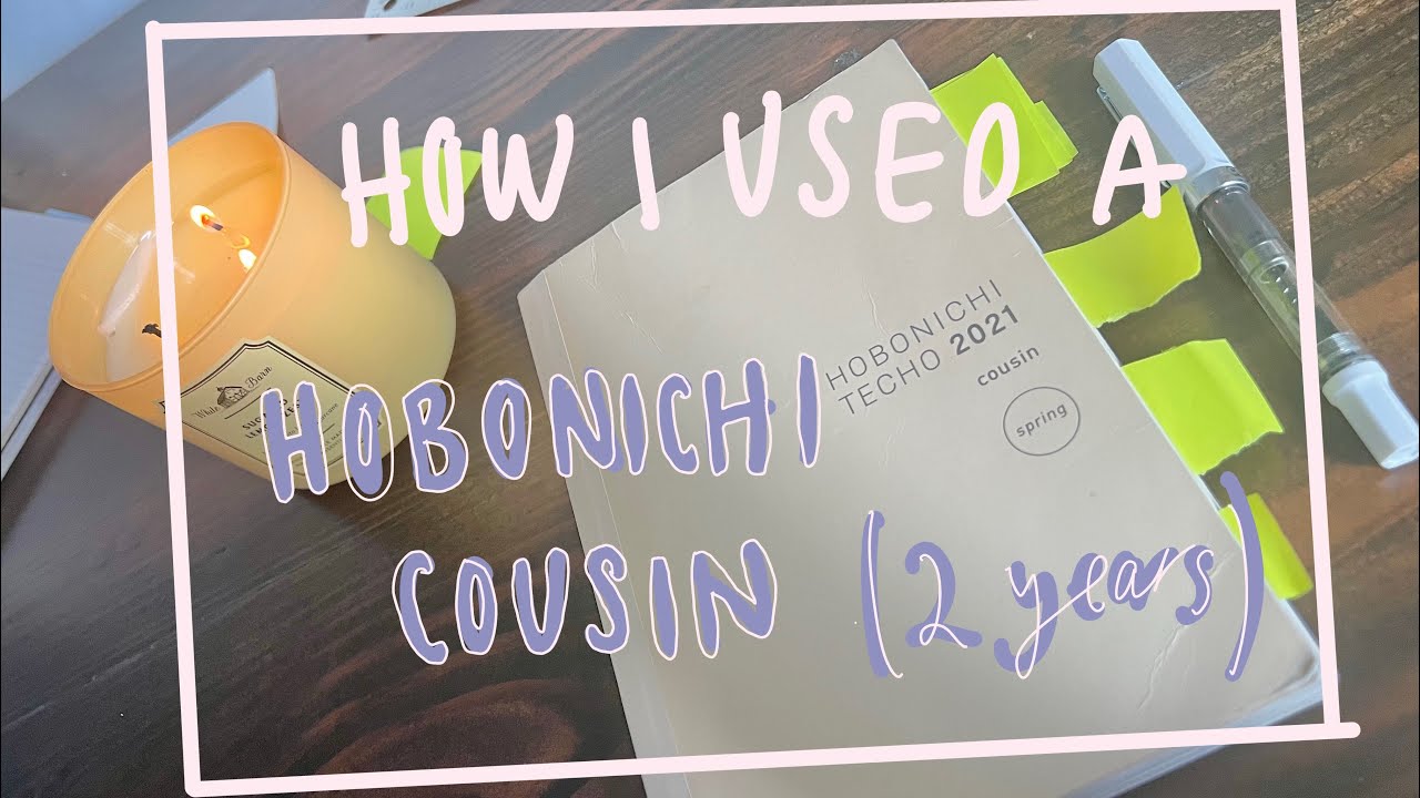 how I used a hobonichi cousin