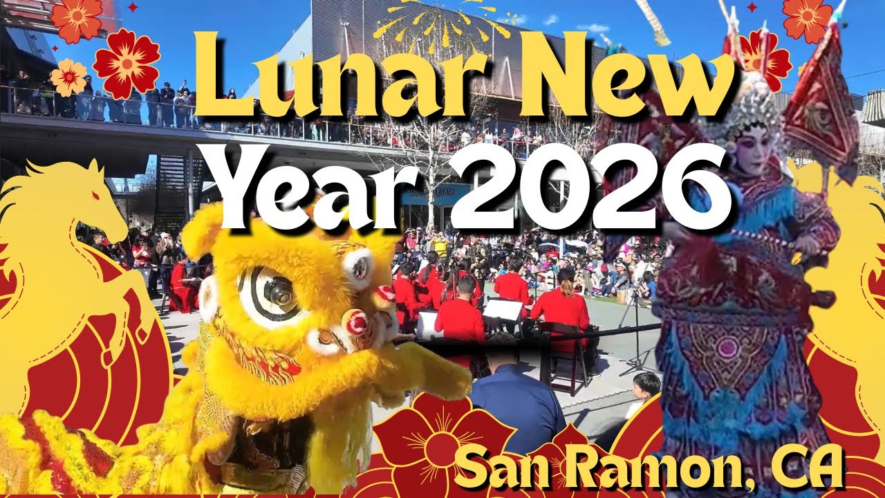 Exploring Lunar New Year at Bishop Ranch | San Ramon Vlog #lunarnewyear #sanramonca