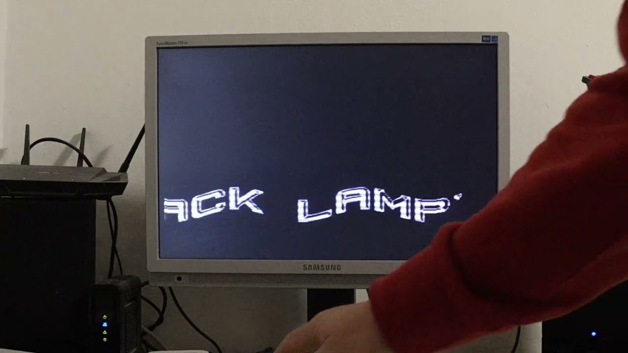 ATARI XE/XL - Falcon demo, 1990, real HW
