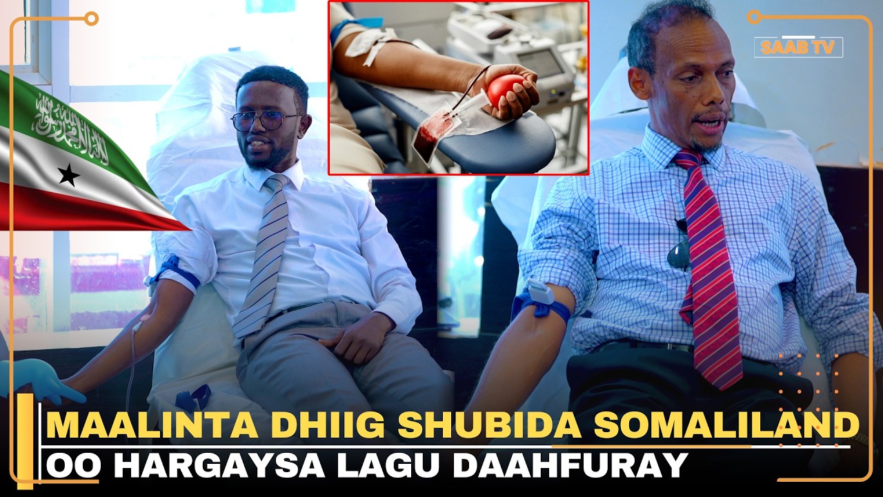 Madaxda Somaliland oo dhiigooda ku deeqay.