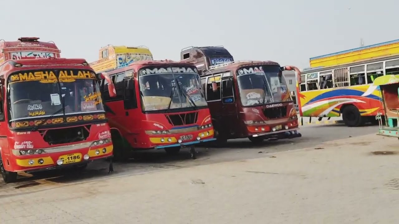 Exploring Dera Ghazi Khan Bus Stop | Full Tour of DG Khan Lari Adda/GTVmustafa