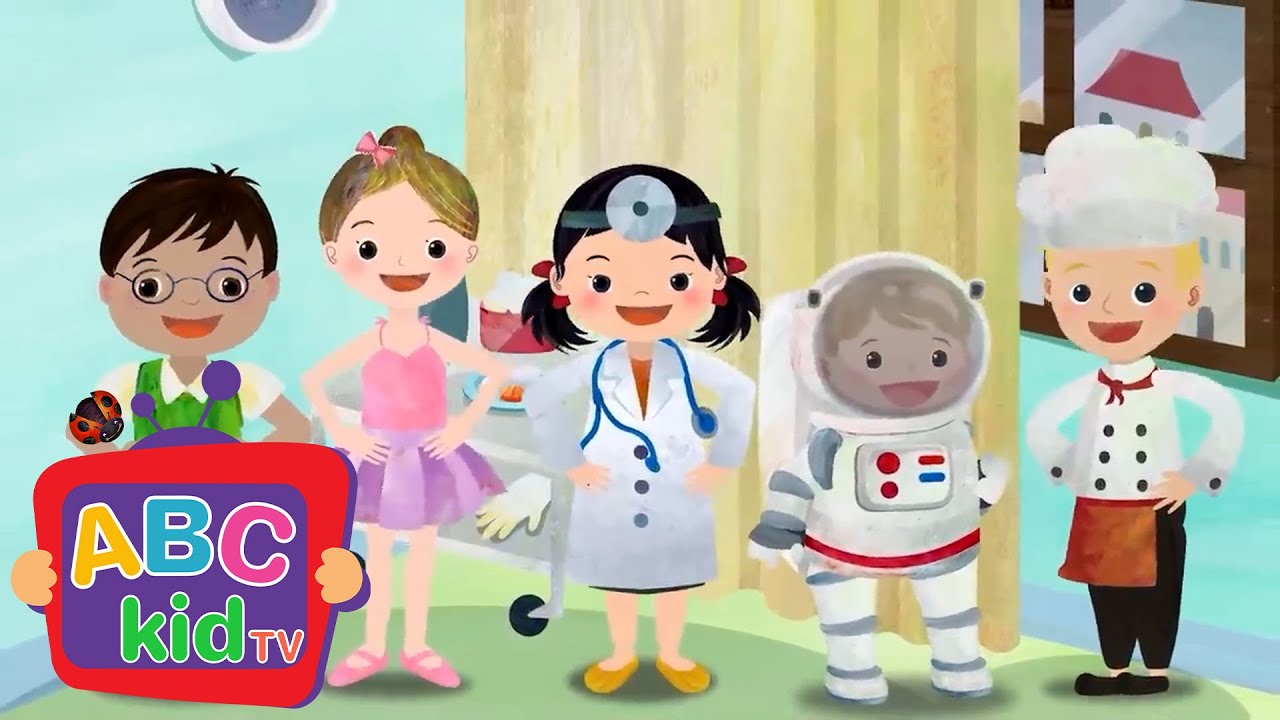 Finger Family Jobs | ABC Kid TV Nursery Rhymes & Kids Songs