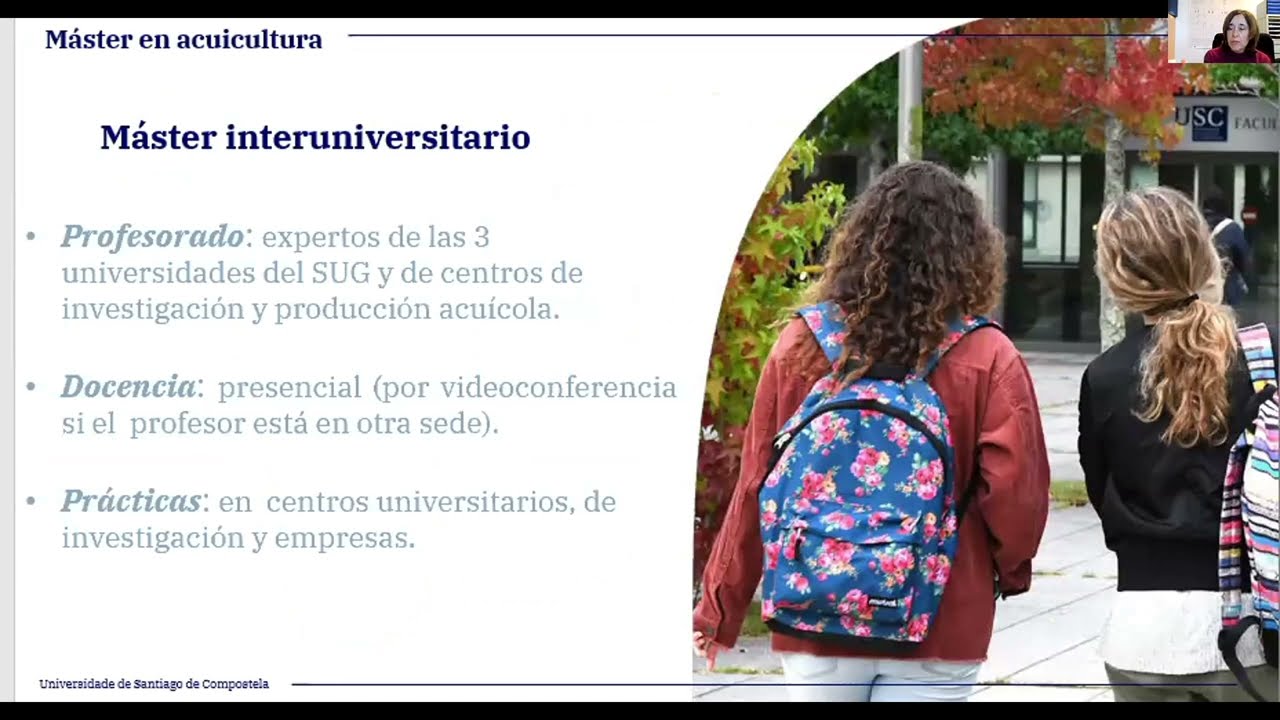 Máster Universitario en Acuicultura