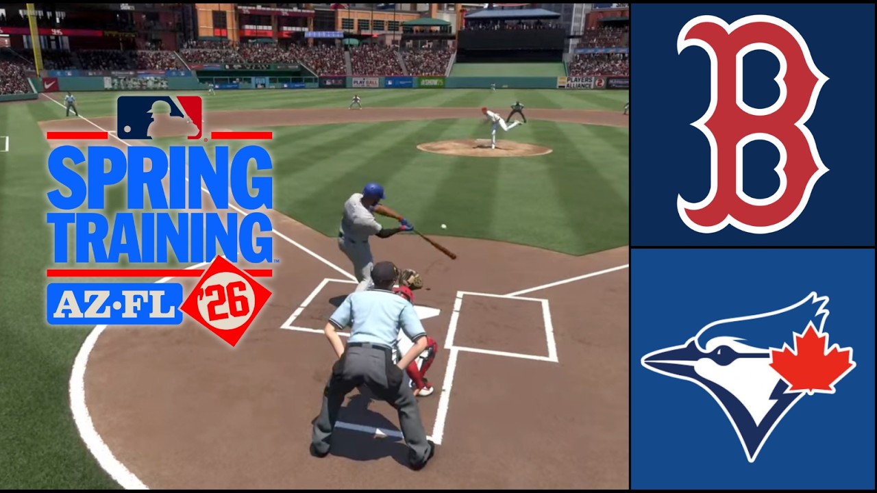 🔴 LIVE 🔴 Boston Red Sox vs Toronto Blue Jays | Spring Training