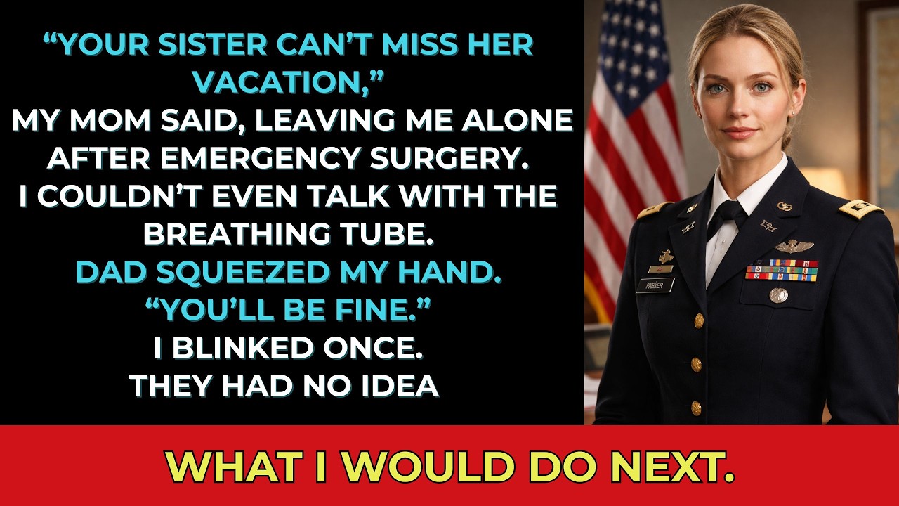 My Parents Left Me In The Hospital After Emergency Surgery—Because My Sister Didn’t Want To Miss...