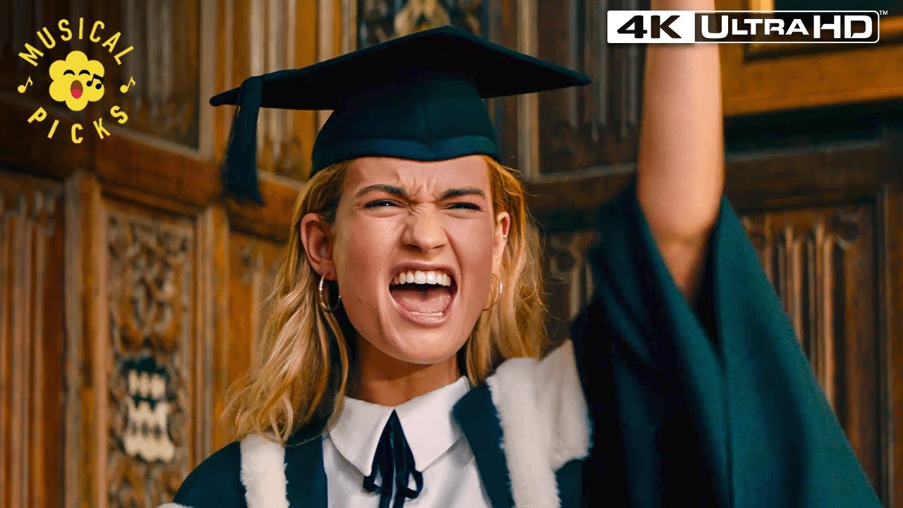 When I Kissed The Teacher (Lily James) | Mamma Mia! Here We Go Again 4k
