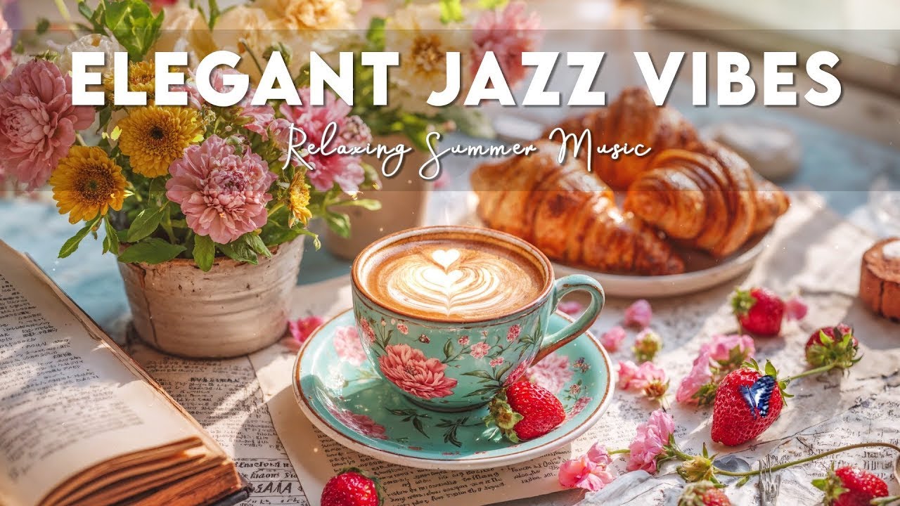 Relaxing Coffee Jazz Music ☕ Calm Jazz Background Playlist for Studying, Working