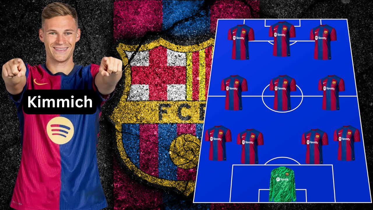 Joshua Kimmich coming to Barcelona ? Directed by Hansi Flick line-up 2024/25